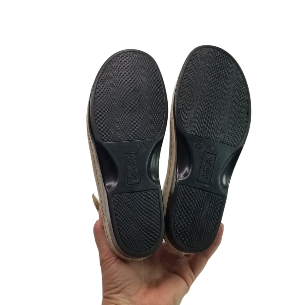 Helle Comfort silver leather shoes - Picture 4 of 10